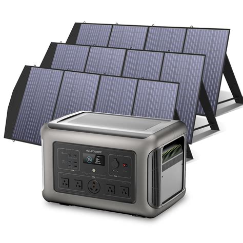 ALLPOWERS R3500 LiFePO4 Solar Generator Kit Include 3200W 3168Wh