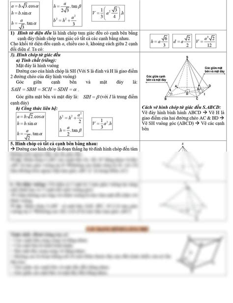 Hình Chóp Tứ Giác Đều Khám Phá Định Nghĩa Tính Chất Và Ứng Dụng