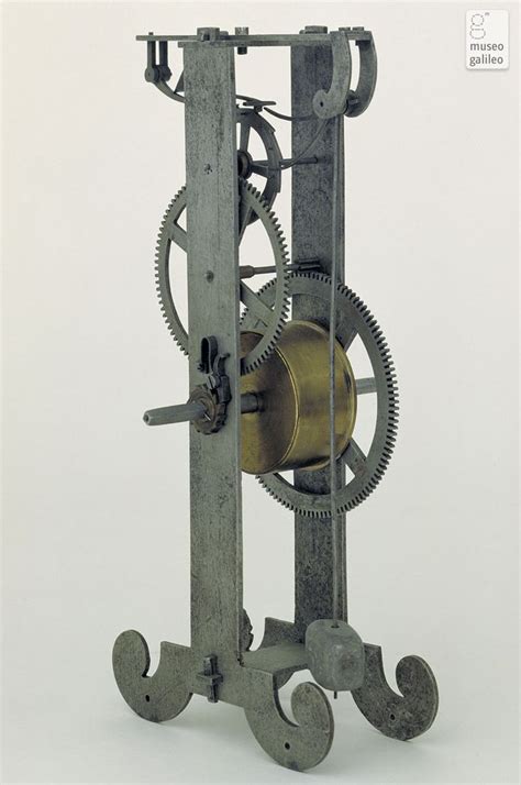 Enlarged Image Model Of The Application Of The Pendulum To The Clock