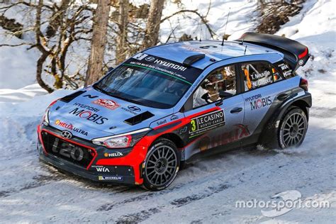 Neuville Hyundai I Wrc Rally Monte Carlo Rally Car Rally