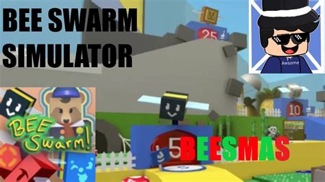 Roblox Bee Swarm Simulator Live Helping People In Beesmas Youtube