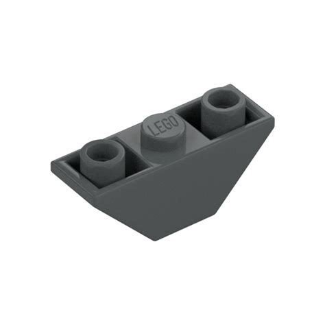 Lego Dark Stone Gray Slope X Inverted Double