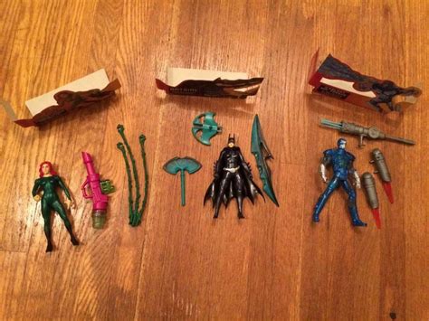 Kenner Batman Robin Jungle Venom Poison Ivy Batgirl Iceblast Mr