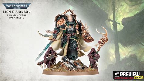 Warhammer 40k Lion Eljonson The Dark Angels Primarch