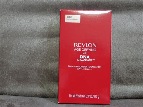 REVLON AGE DEFYING WITH DNA ADVANTAGE 2 WAY POWDER FOUNDATION Beauty