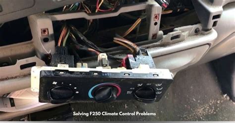 Ford F 250 Climate Control Problems Reset Troubleshooting Guide