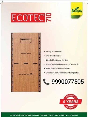 Greenply Ecotec Bwp Plywood At Rs Sq Ft Bwp Board In Ghaziabad