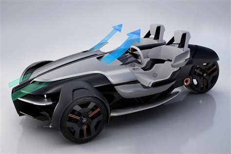 Yamahas New Three Wheel Ev Tricera With Triple Wheel Steering