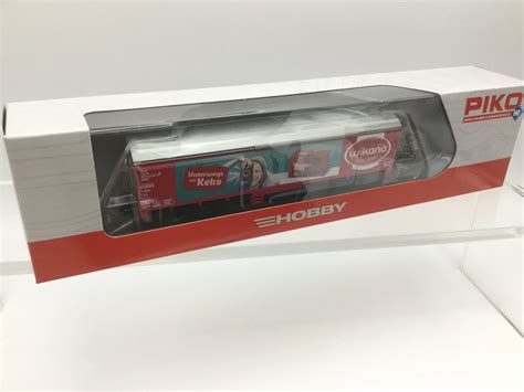 PIKO 58782 2 Achser Covered Goods Wagon WIKANA DB AG EP VI Gauge H0