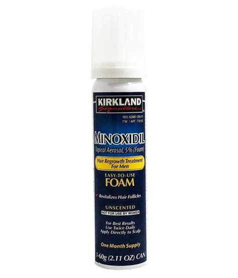 Kittiepauri Buy Kirkland Foam Minoxidil 5 Hair Regrowth Treatment