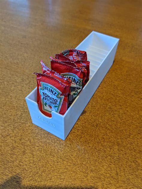 Ketchup Packet Organizer for Pantry, Drawer, or Refrigerator Keep Your ...