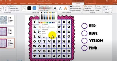 Crea Tus Propias Sopas De Letras En Powerpoint I Material Educativo