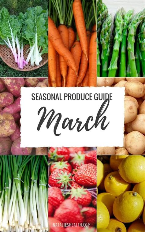 Whats In Season March Seasonal Produce Guide Seasonal Produce