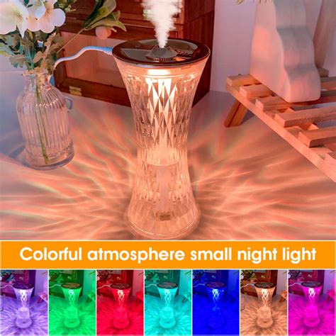 Okay Air Humidfier Home Colourful Air Diffuser Air Freshener Mist Maker With Led Night Lamp 加湿器