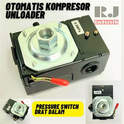 Jual Otomatis Pressure Switch Kompresor Angin Unloader Female Way