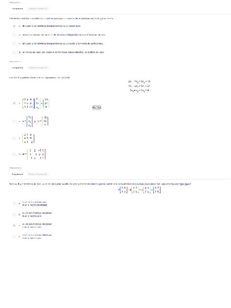 Algebra Lineal Modalidad De Ex Menes Semana Studocu