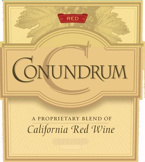 Conundrum Red Blend 3 Liter Bottle 2016