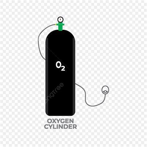 Oxygen Cylinder Vector PNG Images Oxygen Cylinder Tank Illustration