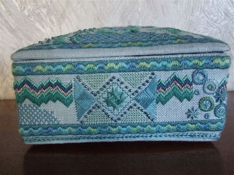 Needlepoint Box 5 Needlepoint Decorative Boxes Box