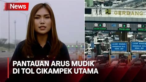 Pantauan Arus Mudik Skema One Way Diterapkan Di Tol Cikampek Utama