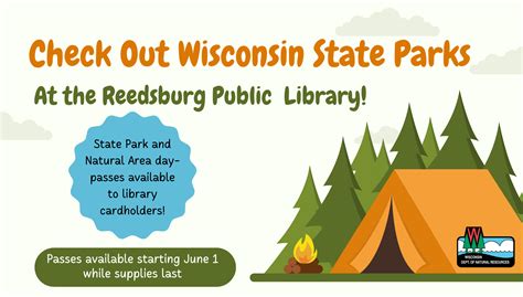 State Park Passes Available At The Library Reedsburg Public Library