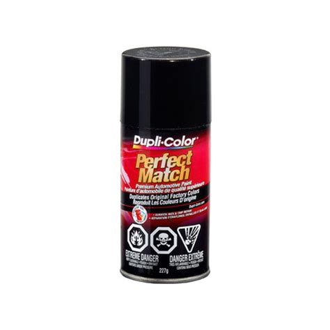 Dupli Color BUN0100 8 Oz Gloss Black Perfect Match Touch Up Paint