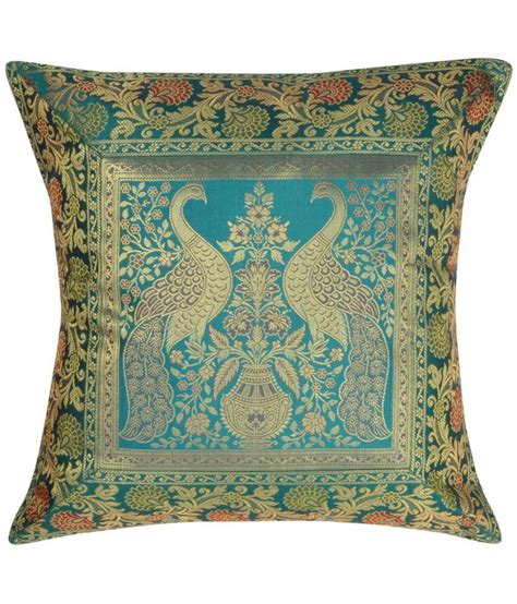 Lalhaveli Single Silk Cushion Covers 40x40 Cm 16x16 Buy Online At