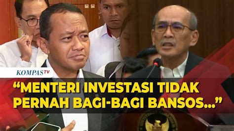 Bahlil Respons Faisal Basri Soal Disebut Menteri Paling Vulgar