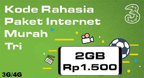 Kode Paket Murah Tri Untuk Mendapatkan Internet Murah DuaHp