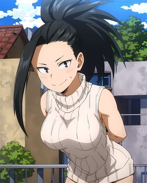 My Hero Academia Momo Yaoyorozu Enamora A Fans En Ilustraciones Dibujos Sensuales