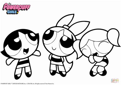 Powerpuff Girls Z Bubbles Coloring Pages Coloring Pages