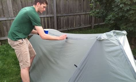 How To Seam Seal A Tent Seasonal Tent Maintenance