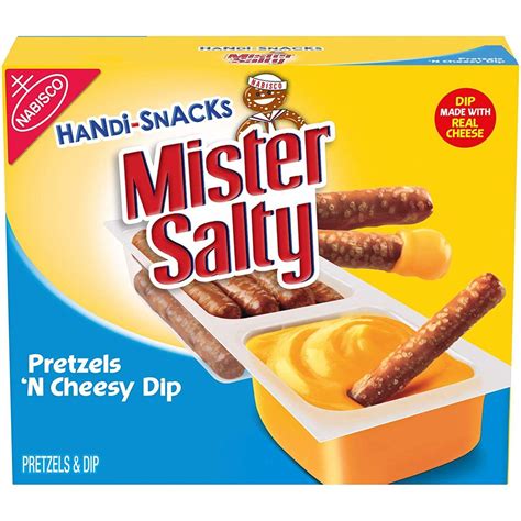 Best Bites: Handi-Snacks Mister Salty Pretzels 'n Cheesy Dip