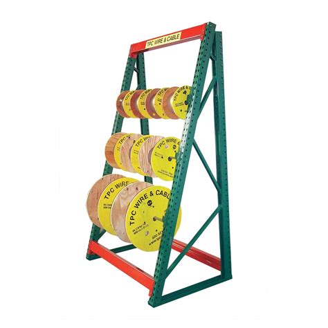 Cable Reel Rack | Pallet Rack Reel Holder