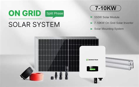 Sunway Solar System Kw Kw Kw Kw On Grid Solar Home System Kw