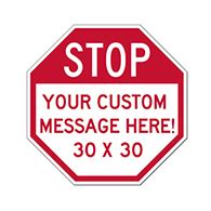 STOP Road Signs | Traffic Stop Signs | StopSignsAndMore