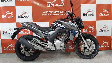 Honda Cb 250f Twister Cbs 2019 Prata Km Motos Sua Loja De Motos