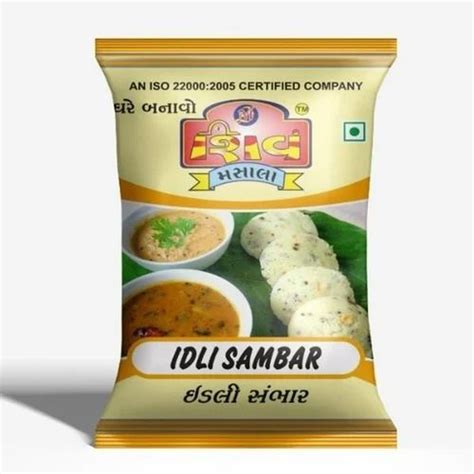 15g Idli Sambhar Masala Packaging Type Packet At Best Price In Surat