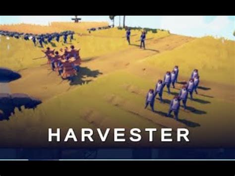 Totally Accurate Battle Simulator Campaign Dynasty Harvester Youtube