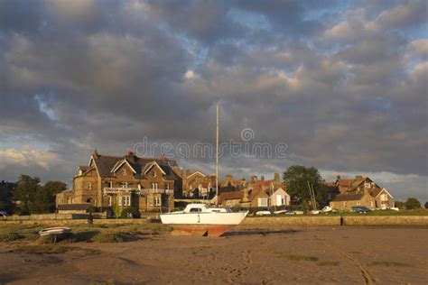 Alnmouth village stock image. Image of crisp, beach, tidal - 4599545