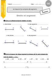 Ce Exercices Droites Points Segments Ce Geometrie Ce Exercice Ce