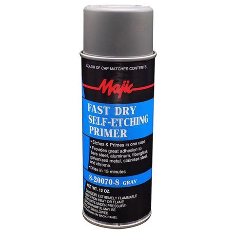 Gray Self Etching Primer Spray Agri Supply