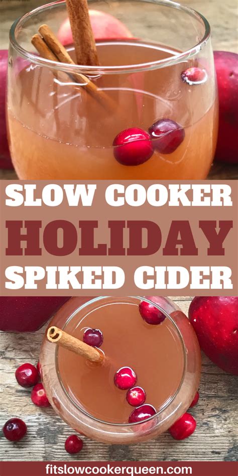 Easy Crockpot Spiked Apple Cider Drink Recipe Artofit