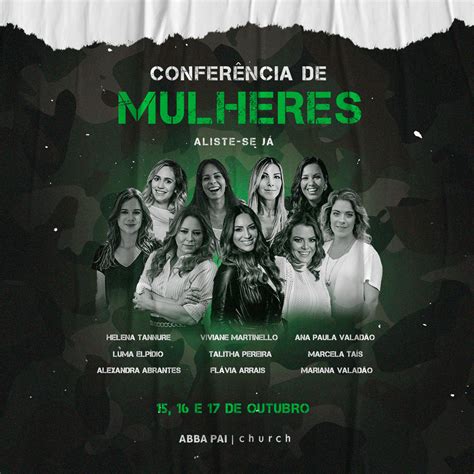 Conferência de Mulheres 2020 Abba Pai Church on Behance