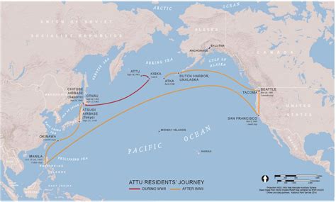 Aleutian Islands Map