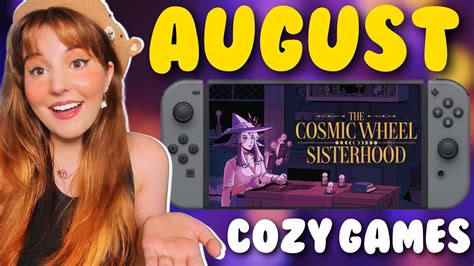 Huge New Cozy Games August 2023 Nintendo Switch Pc Youtube