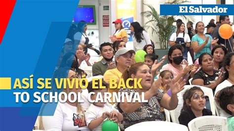 Así se vivió el Back to School Carnival YouTube