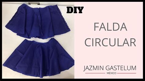 Cómo Hacer la Falda Circular How To Make A Circular Skirt YouTube