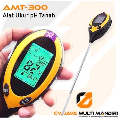 Alat Ukur PH Tanah 4 Parameter CV Java Multi Mandiri