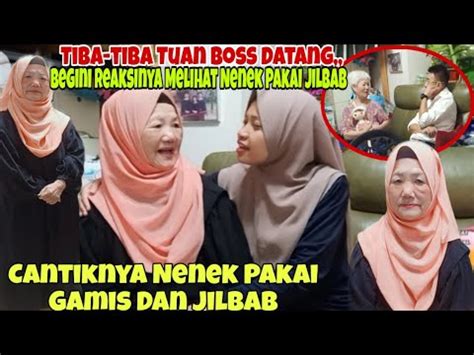 MAJIKAN LAGI NYOBAIN PAKAI GAMIS TIBA TIBA TUAN BOS DATANGBEGINI